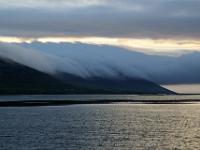 Wolkenfelder ziehen über die Berge - Co. Clare